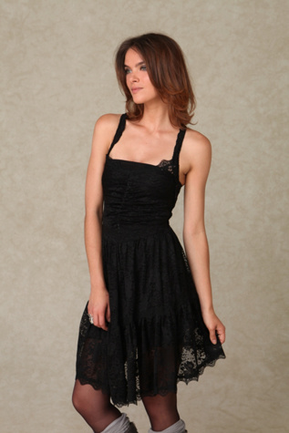 Peekaboo Lace Slip