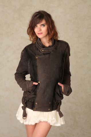 We The Free Motoring In Fleece Jacket