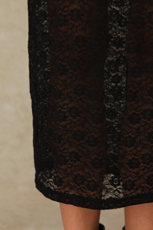 Column Lace Tube Slip