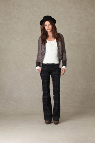 Raven Mackenzie Plaid Trouser