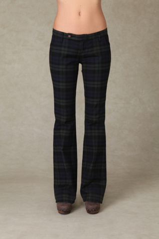 Raven Mackenzie Plaid Trouser