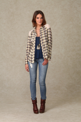 Blank Light Wash Skinnies