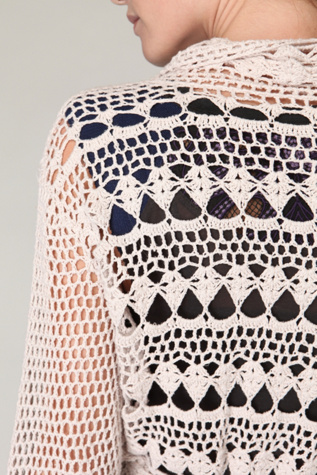 Rounded Up Crochet Cardigan