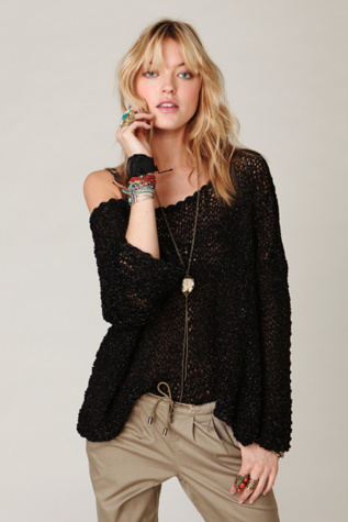 Tape Yarn Beach Sweater