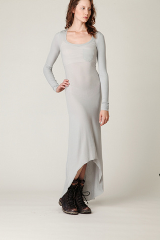 Tencel Rib Maxi Dress