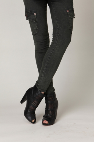Victorian Lace Ankle Bootie