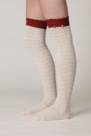 Rosette Tall Sock