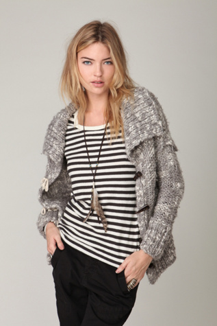 Ever Melange Toggle Sweater