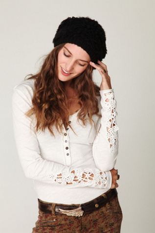 Crochet Cuff Henley