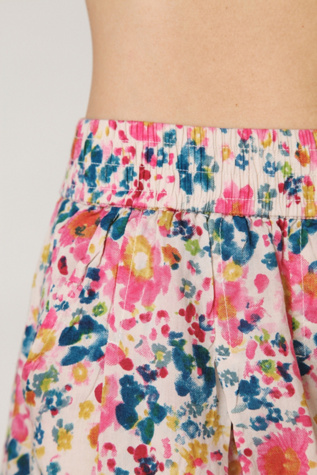 Printed Floral Skort