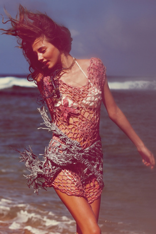 Open Stitch Beach Tunic