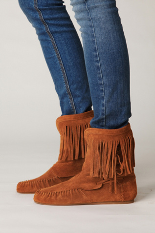 Rebecca Side Laceup Moc Boot