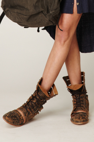Dusty Lace Up Boot