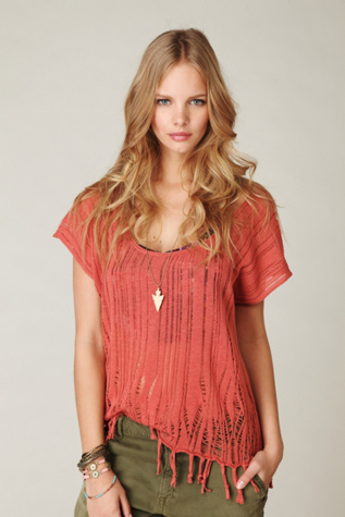 Borderline Fringe Sweater