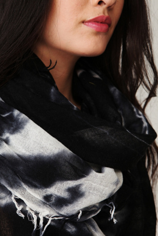 Tie Dye Oversized Scarf