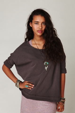 Boxy Solid Pullover
