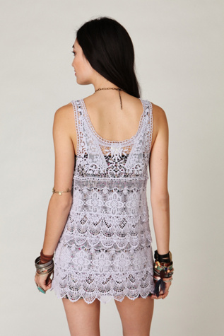 Engineered Crochet Tunic