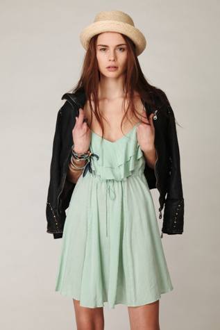 Flutter Away Striped Dress