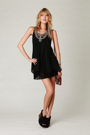 Rainforest Embroidered Dress