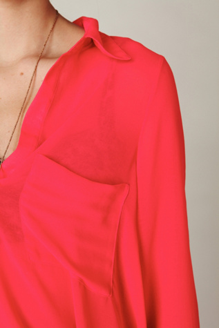 Fluid Trapeze Blouse