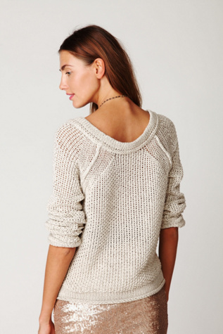 Marled Yarn Pullover