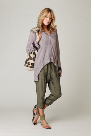 Trapeze Hooded Pullover
