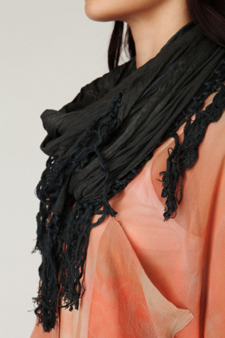 Crinkle Fringe Scarf