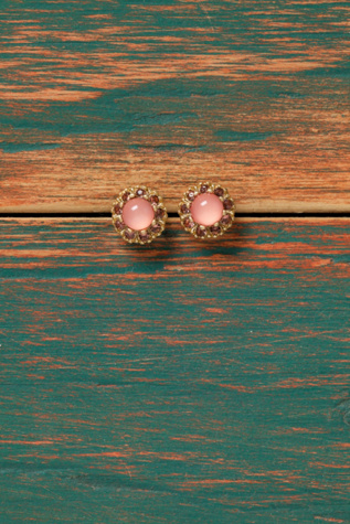 Moonstone Studs