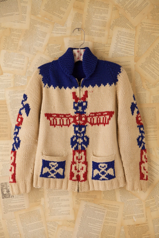 Vintage 1960s Wool Cardigan