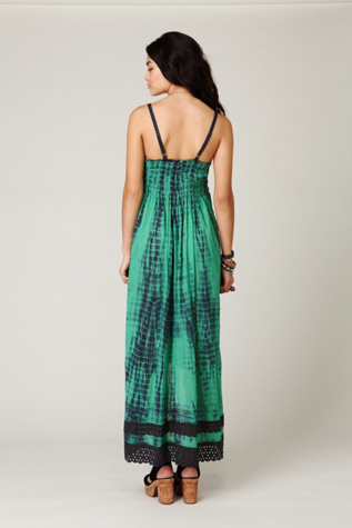 FP ONE Tie Dye Sunburst Maxi Dress