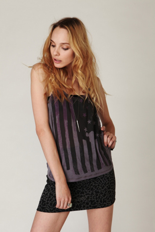 Graphic Bareback Tank