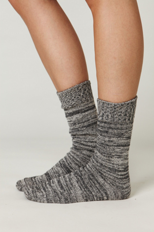 Cotton Spacedye Boot Sock