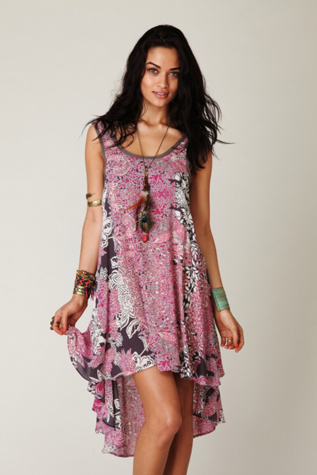 Swing Printed Tank Dress