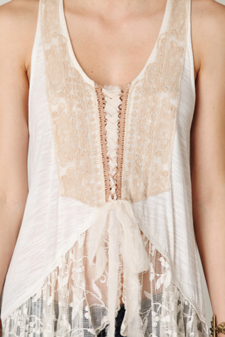 Oh So Lovely Lace Up Tunic