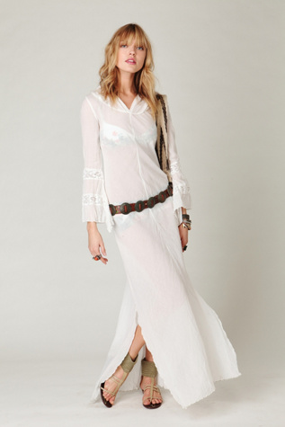 Hooded Maxi Dress