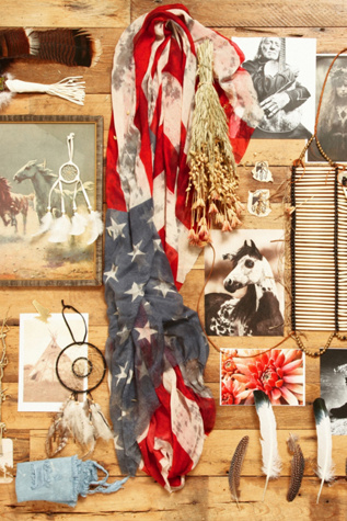 Faded Flag Scarf