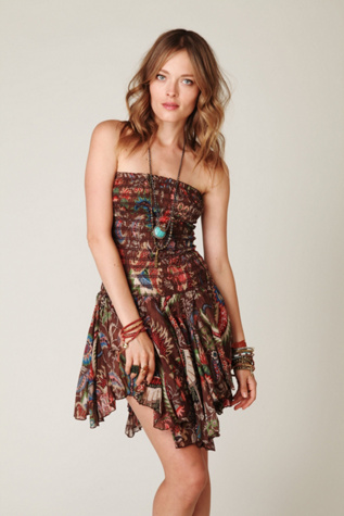 FP ONE Banded Florals Dress