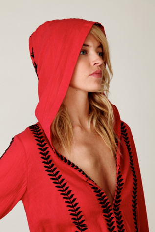 Embroidered Flora Pullover