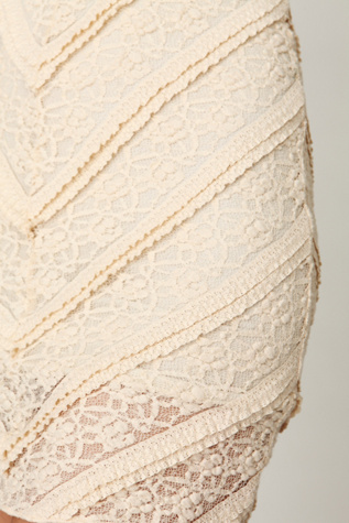Ruffle Lace Slip