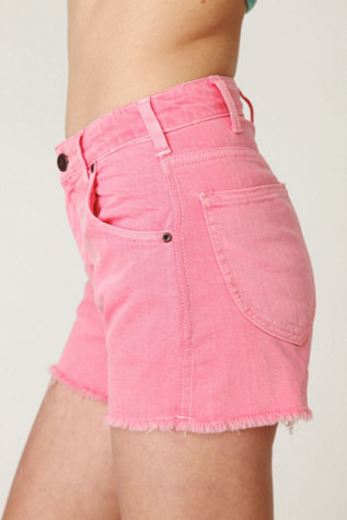 Bikini High Waisted Cutoff Short