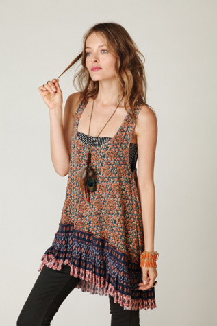 FP ONE Medallion Pleated Tunic