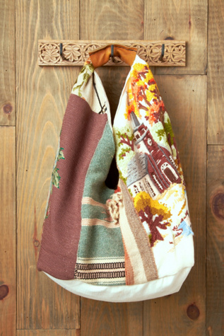 One of a Kind Needlepoint Hobo