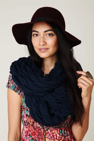 Selvage Ruched Scarf