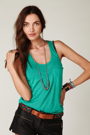 Island Explorer Racerback at Free People Clothing Boutique :  apparel tops tank top tanks