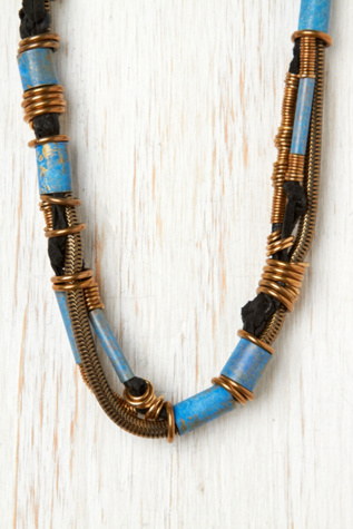 Black Cyanea Necklace