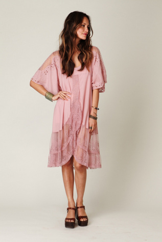 FP New Romantics All the Best Embroidered Dress