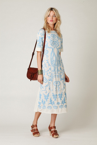 Mohawk Embroidered Dress