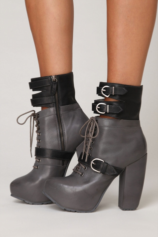 Andee Platform Buckle Boot