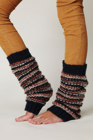 League Stripe Legwarmer
