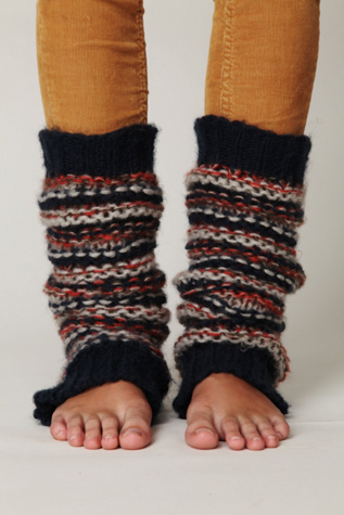 League Stripe Legwarmer